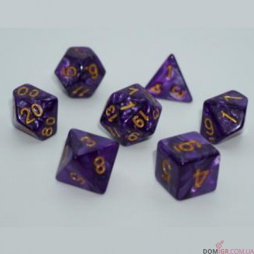 Набор кубиков - Pearl 7 Dice Set (в ассортименте)